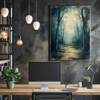 Enchanted Forest Path Poster