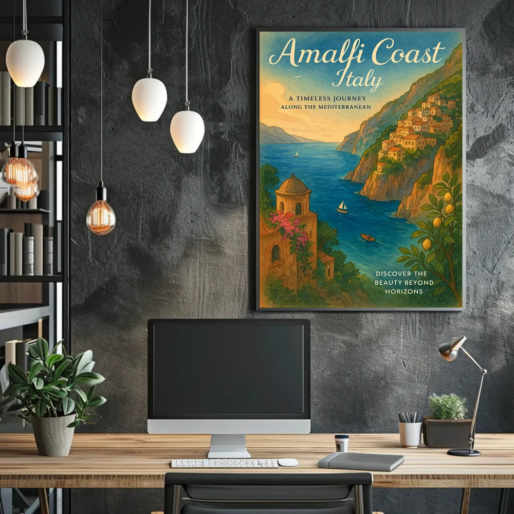 Timeless Mediterranean Adventure Travel Poster
