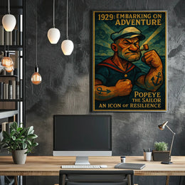 Popeye 1929 Art Poster POP-215