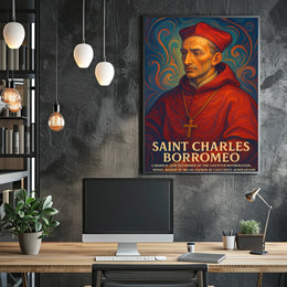 Saint Charles Borromeo Cardinal and Reformer Poster