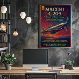 Wings of Vengeance WWII Aviation Poster