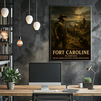 Fort Caroline 16Th-Century French Poster