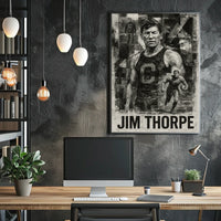 Jim Thorpe Athletic Legend Poster