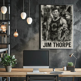 Jim Thorpe Athletic Legend Poster
