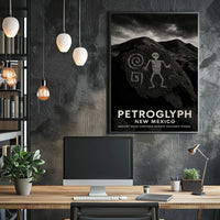 Petroglyphs Of New Mexico Poster