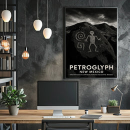 Petroglyphs Of New Mexico Poster