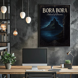 Bora Bora Island of Dreams Poster PosterGoat