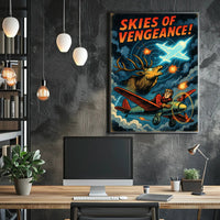 Skies of Vengeance Poster PosterGoat
