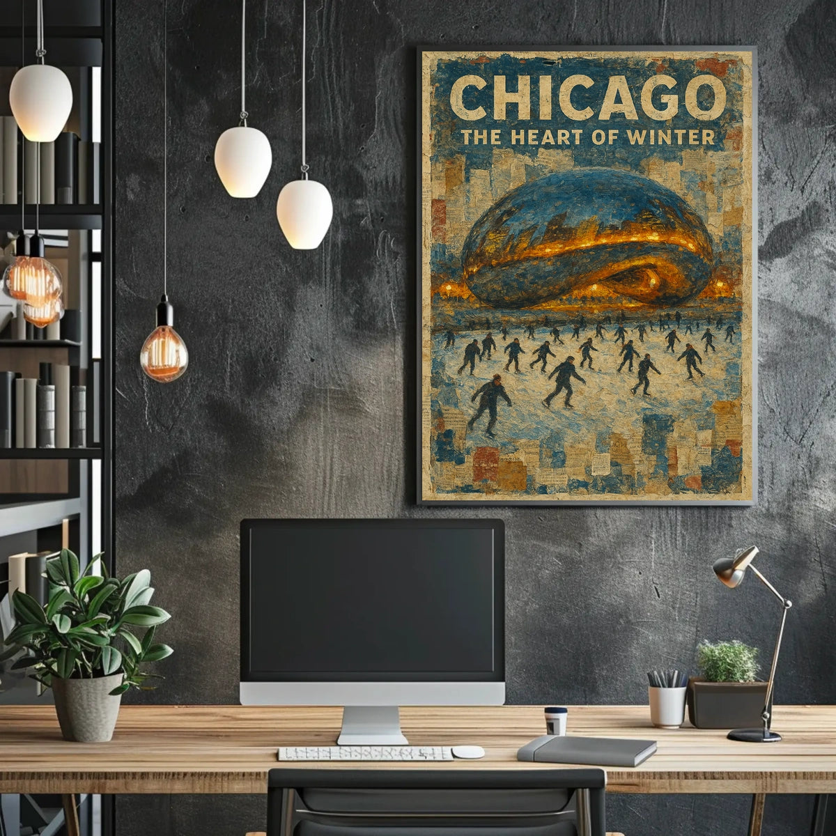 Chicago The Heart Of Winter Poster