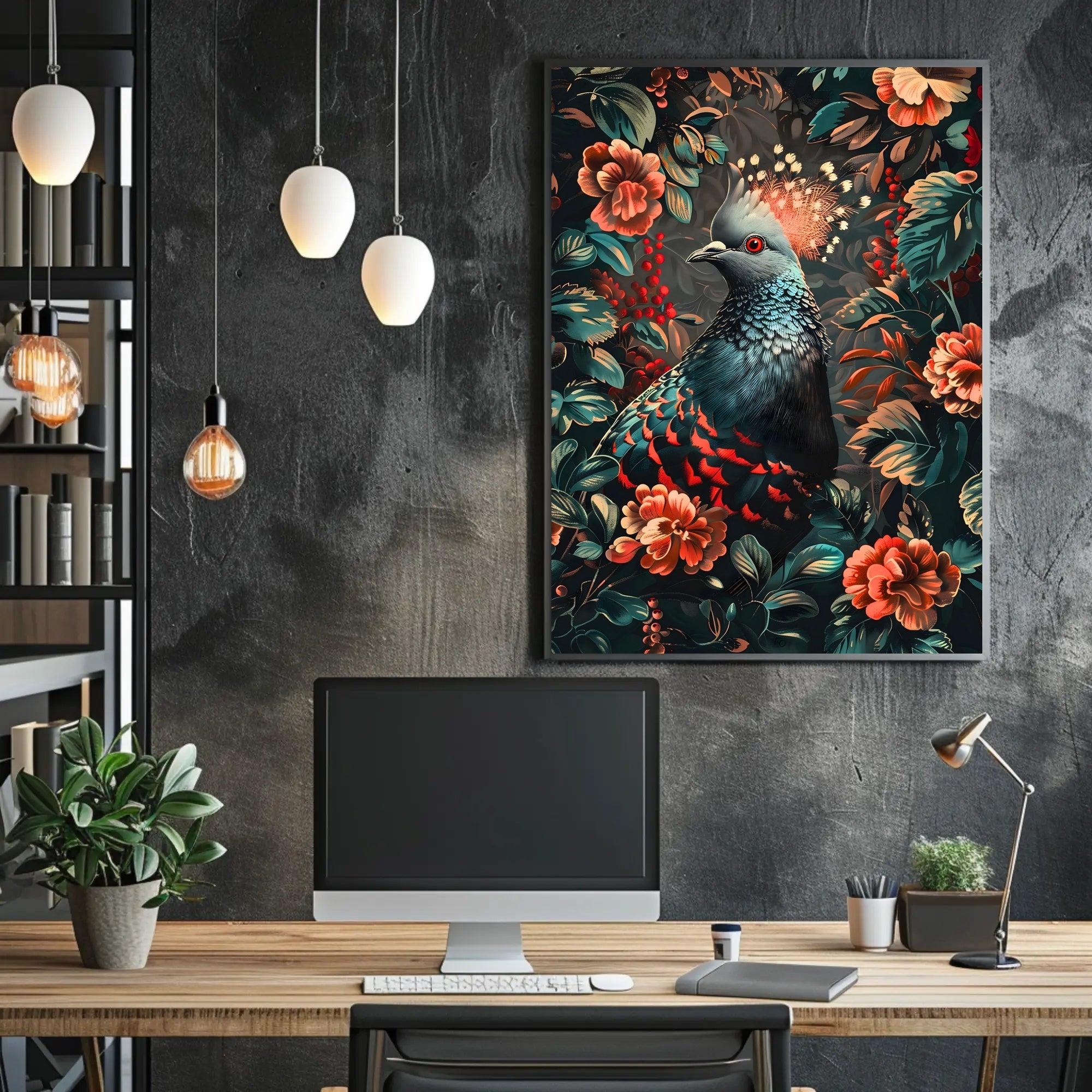 Majestic Avian Elegance Wall Art Print