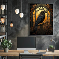 The Enigmatic Raven Poster