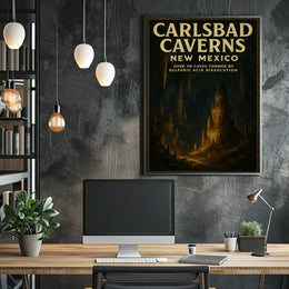 Carlsbad Caverns New Mexico Poster