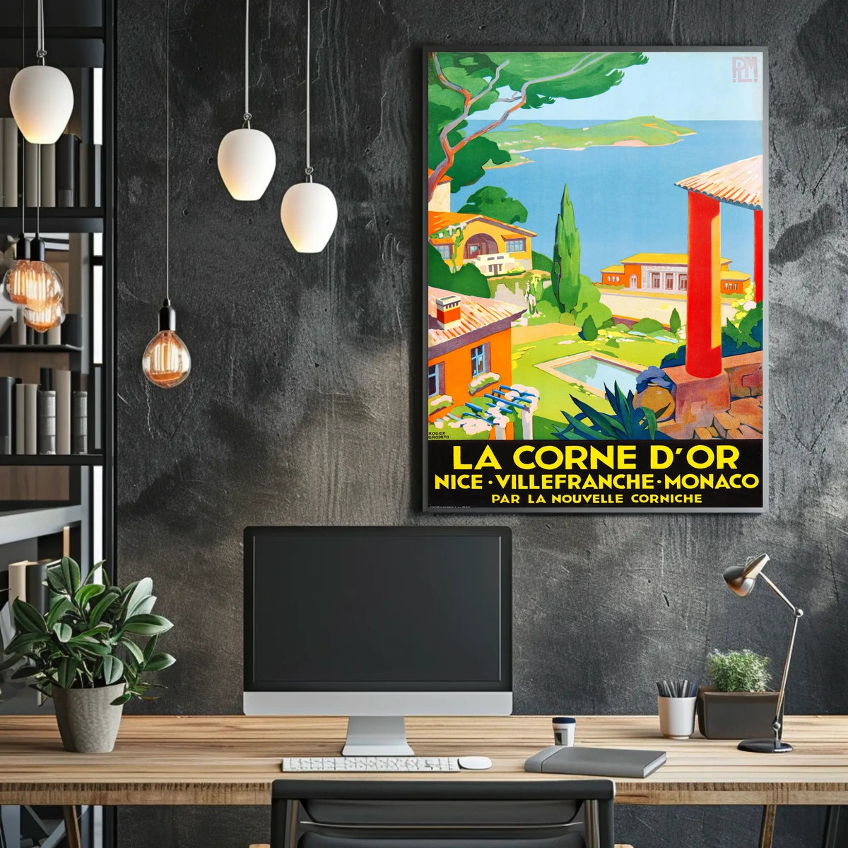 La Corne DOr Travel Poster