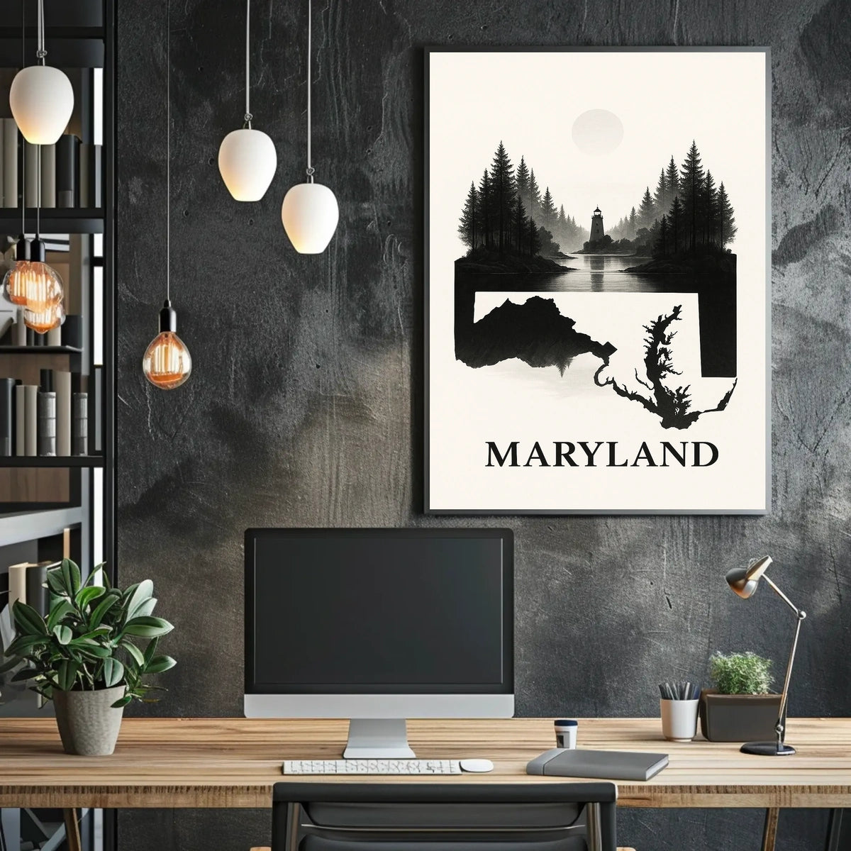 Maryland Scenic Poster