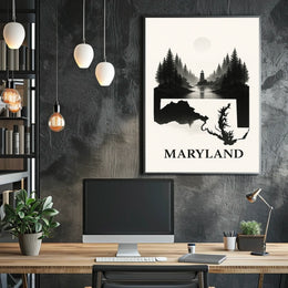 Maryland Scenic Poster