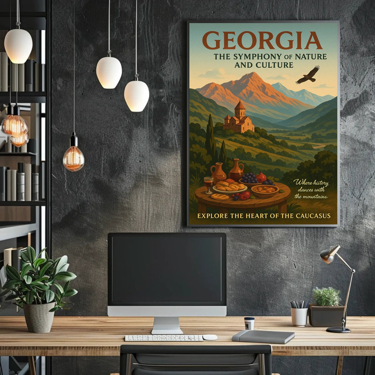 Georgia The Symphony Of Nature And Poster