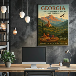 Georgia The Symphony Of Nature And Poster