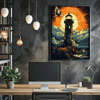 Beacon Of Light Poster PosterGoat