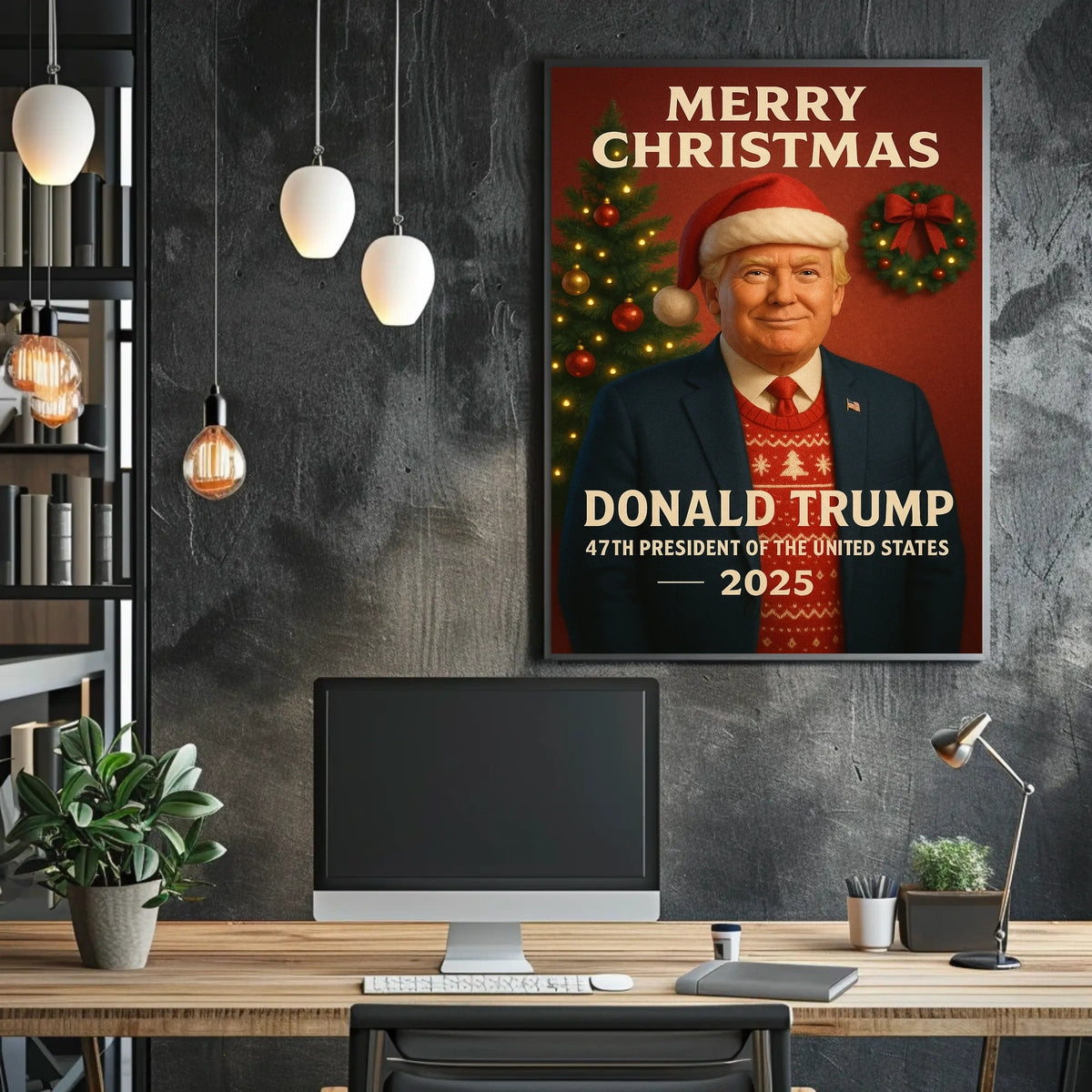 Donald Trump 2025 Hypothetical Presidential Poster