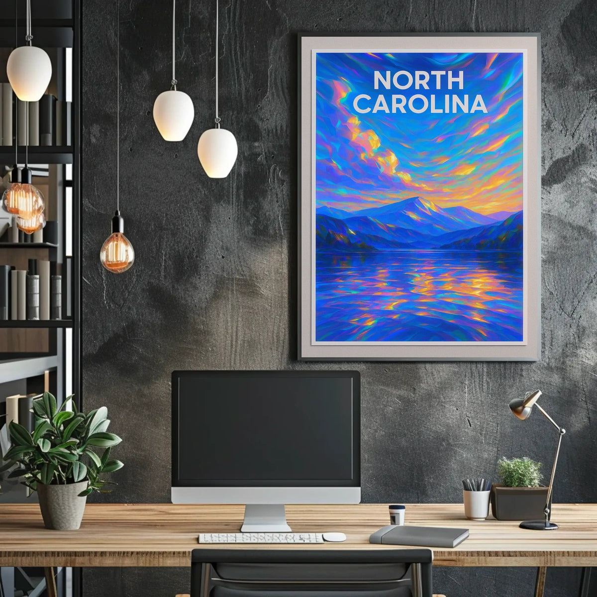 North Carolina Landscape Poster