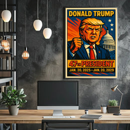 Donald Trump Guardians of Democracy Poster