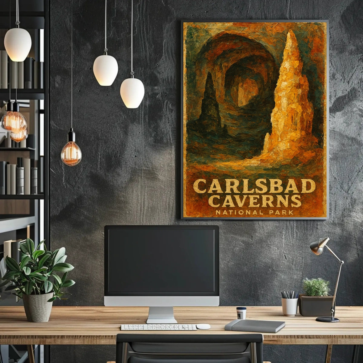Carlsbad Caverns National Park Poster