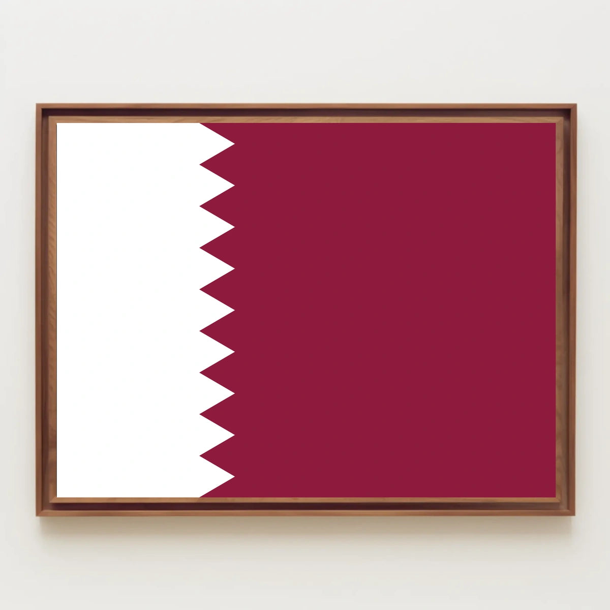 Qatar Flag Poster