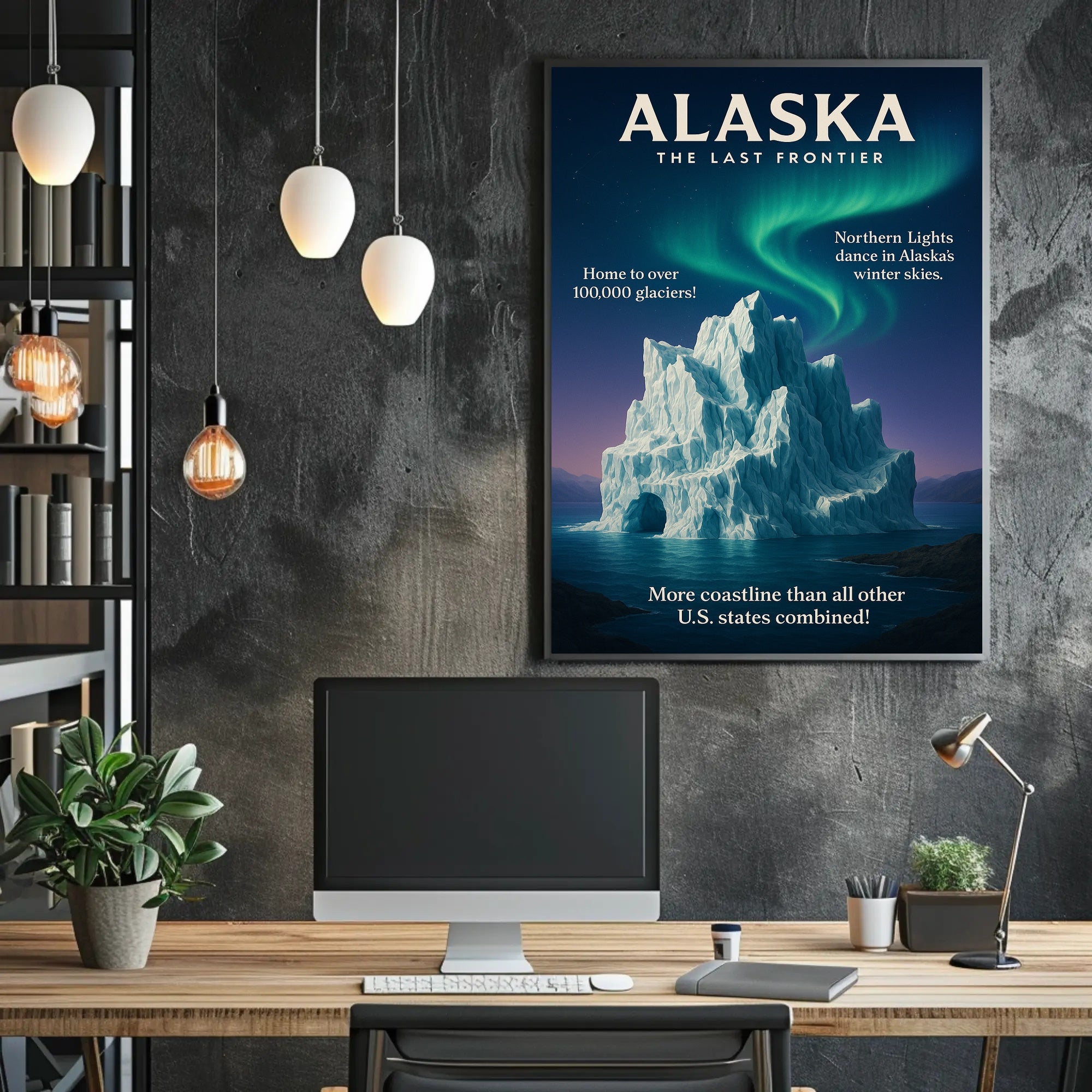 Alaska The Last Frontier Poster