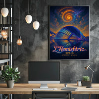 LHemisfèric Spain Poster