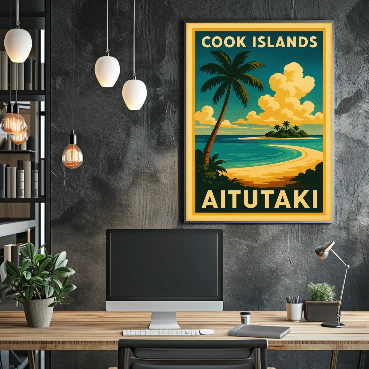 Aitutaki Paradise Poster