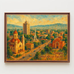 Bangui, Central African Republic Poster