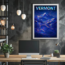 Vermont Mountain Majesty Poster