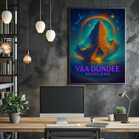 VA Dundee Scotlands Architectural Marvel Poster