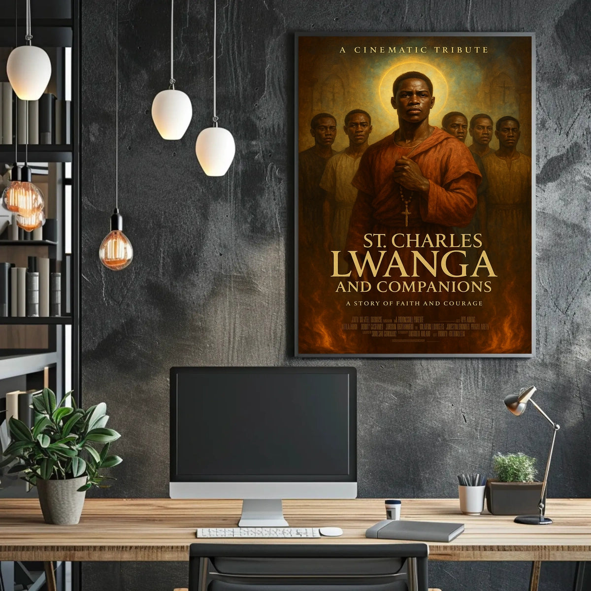 St. Charles Lwanga And Companions Poster
