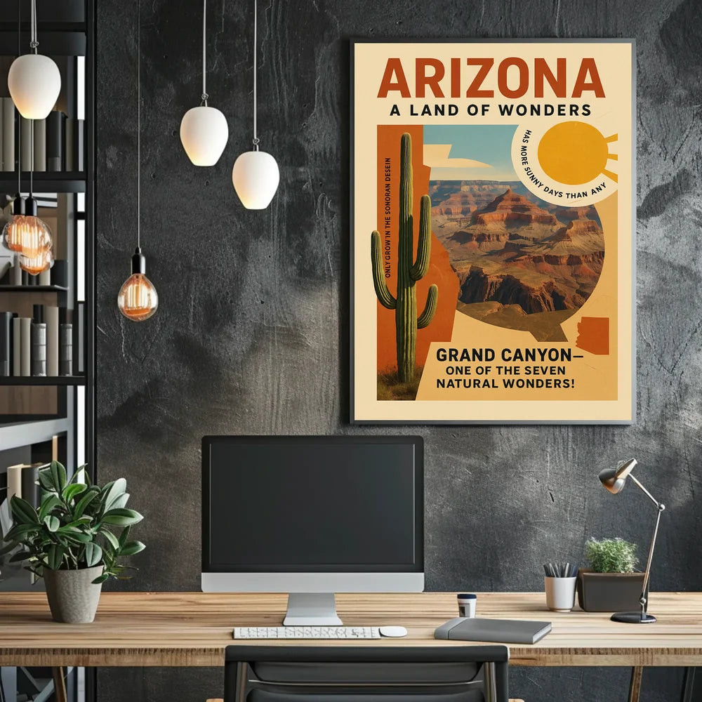 Grand Canyon Natural Wonder Art Poster