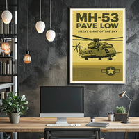 MH-53 Pave Low Silent Giant of the Sky Poster