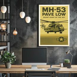 MH-53 Pave Low Silent Giant of the Sky Poster