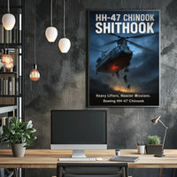 Boeing HH-47 Chinook Heavy Lifters Poster
