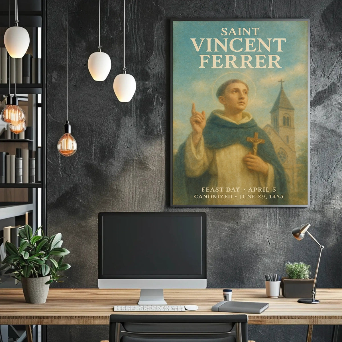 Saint Vincent Ferrer Poster