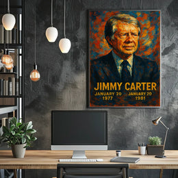 Jimmy Carter Presidential Term Poster