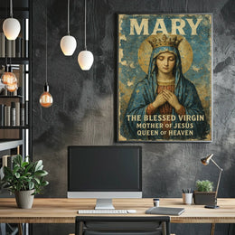 Mary The Blessed Virgin Poster