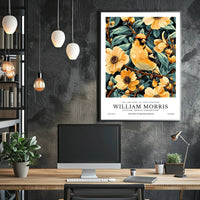 William Morris Vintage Botanical Art Cultural or Heritage Poster