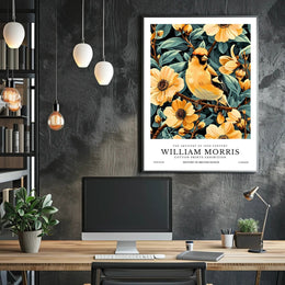 William Morris Vintage Botanical Art Cultural or Heritage Poster