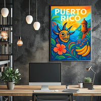 Vibrant Puerto Rico Poster