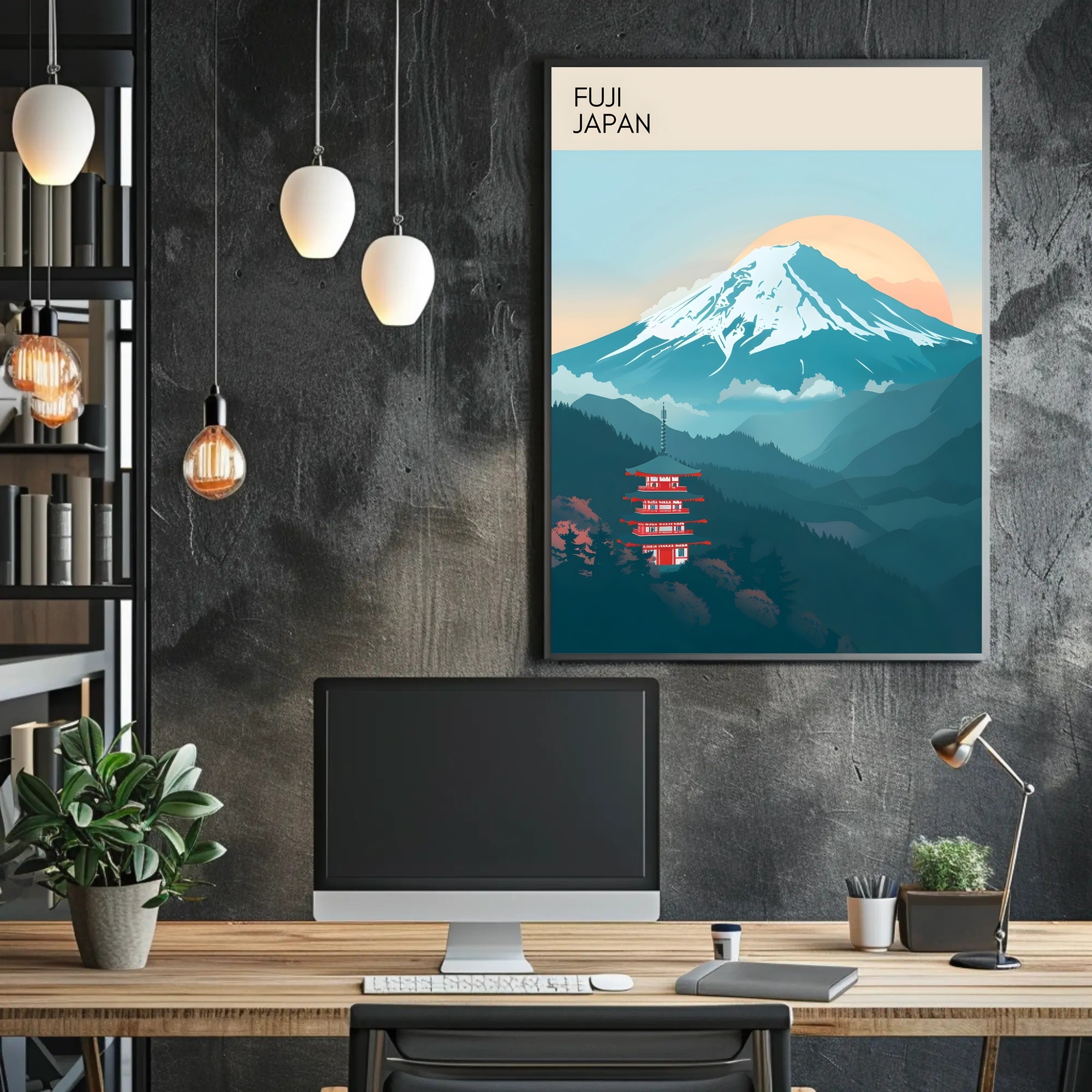 Majestic Mount Fuji Poster