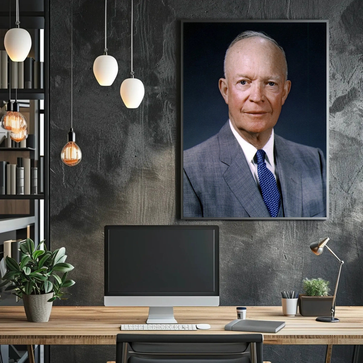Formal Presidential Portrait – Dwight D. Eisenhower Poster