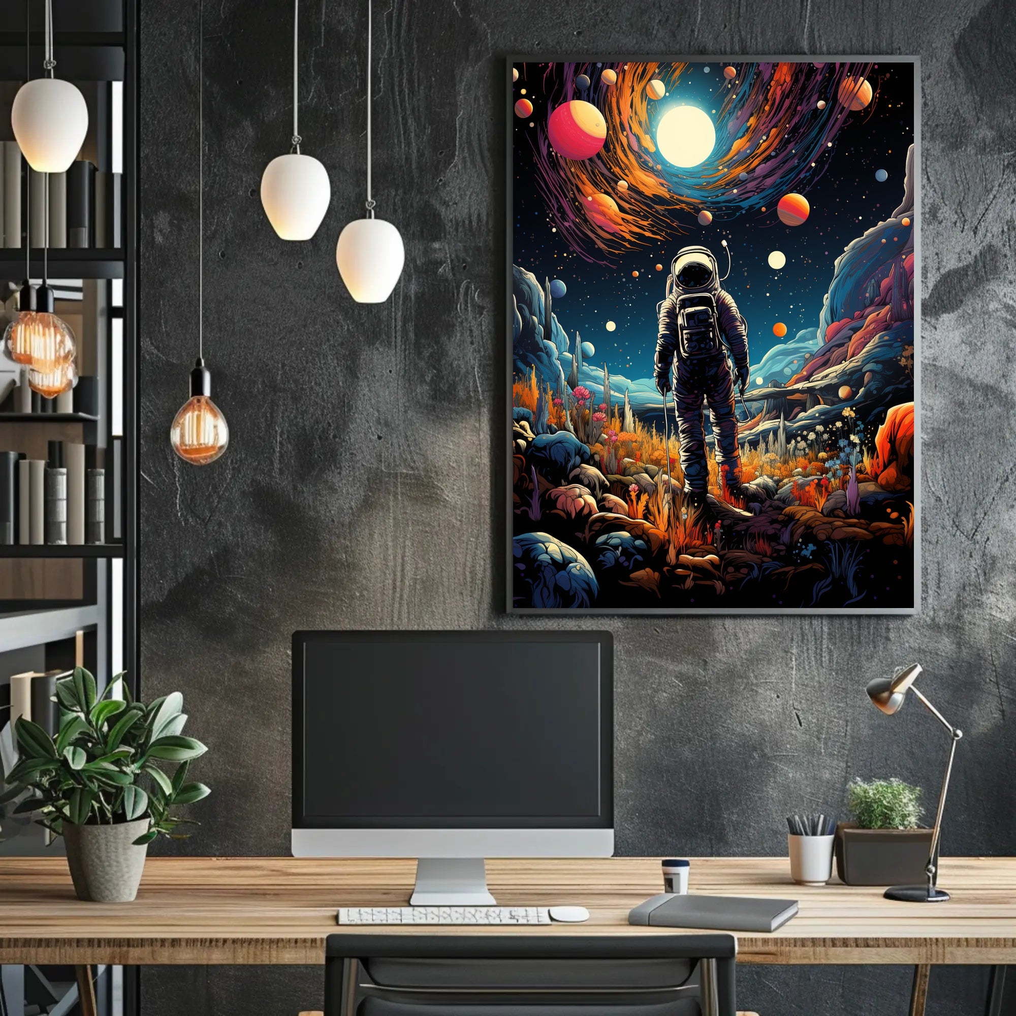 Cosmic Explorer Poster PosterGoat