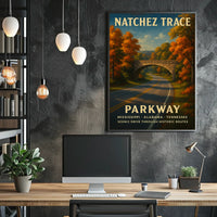 Natchez Trace Parkway Poster