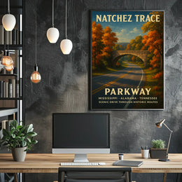 Natchez Trace Parkway Poster