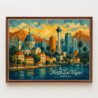North Las Vegas Skyline Poster